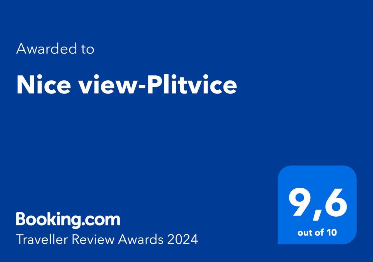 Nice View-Plitvice Apartment โคเรนนิซา ภายนอก รูปภาพ